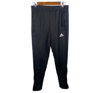 Adidas Pants Womens Size Small Track Sweatpants Black Knit Athleisure Gorpcore